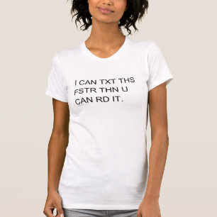 Camiseta Mujeres textistas rápidas