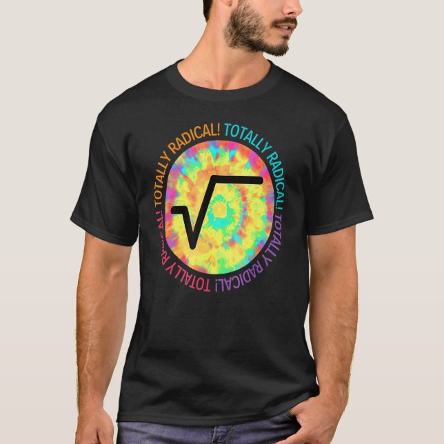 Camiseta Mujeres Totalmente Radicales Rótulo Raíz Cuadrado  (Anverso)
