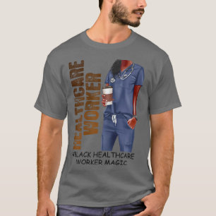 Camiseta Mujeres trabajadoras del sector de la salud negras