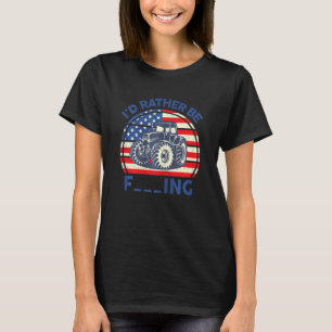 Camiseta Mujeres Tractores adolescentes Chicas Prefiero Est