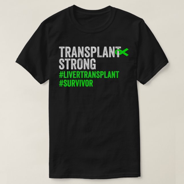 Camiseta Mujeres trasplantan a sobrevivientes de trasplante (Diseño del anverso)