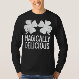 Camiseta Mujeres traviesas Shamrock mágicamente Delicioso S