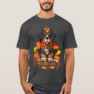 Camiseta Mujeres Turquía Berenesa Mountain Dog Thankending