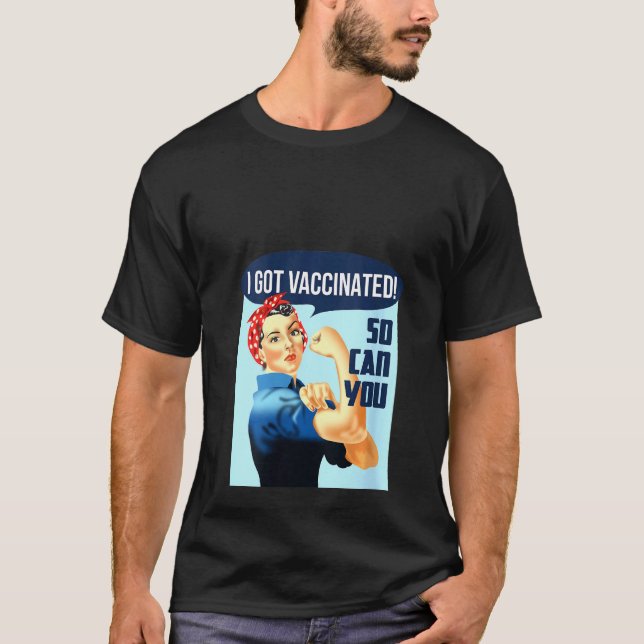 Camiseta Mujeres Vacunadas, Una Que Anima A Someterse A V (Anverso)
