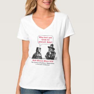 Camiseta Mujeres valientes desde 1620 (Mayflower Descendant