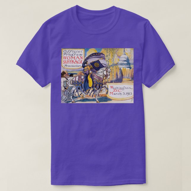 Camiseta Mujeres ventilatorias Sufraga 1913 (Diseño del anverso)