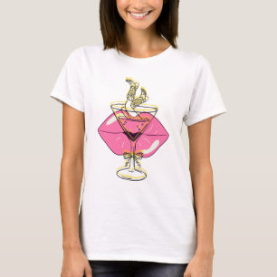 Camiseta Mujeres - Vibraciones de Cóctel Vaquera