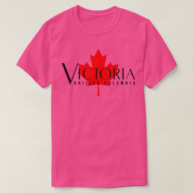 CAMISETA MUJERES VICTORIA BRITÁNICA COLUMBIA BC CANADÁ EL G (Diseño del anverso)