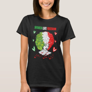 Camiseta Mujeres Vida Libertad Zan Zendegi Azadi Persa Apoy