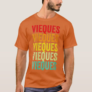 Camiseta Mujeres Vieques Condado de Puerto Rico