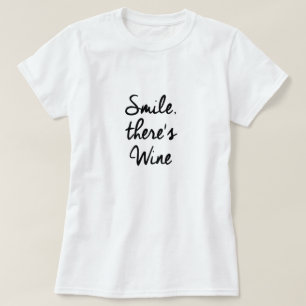 Camiseta Mujeres Vino Divertido Gráfico de Bebida de Vino d