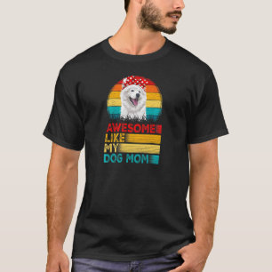 Camiseta Mujeres vintage alucinantes como mi mamá esquimal