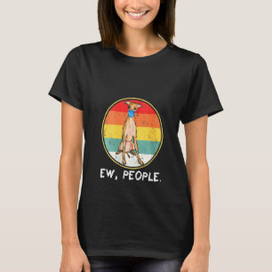 Camiseta Mujeres Vintage Ew People Italiano Greyhound Dog W