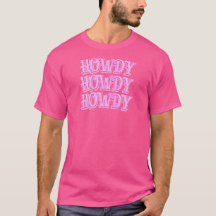 Camiseta Mujeres Vintage Howdy Rodeo Western Country Southe
