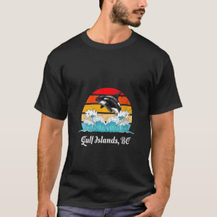 Camiseta Mujeres Vintage Islas del Golfo AC Molestas Orca K