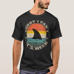 Camiseta Mujeres Vintage Siento No Haber Sido Una Semana Di