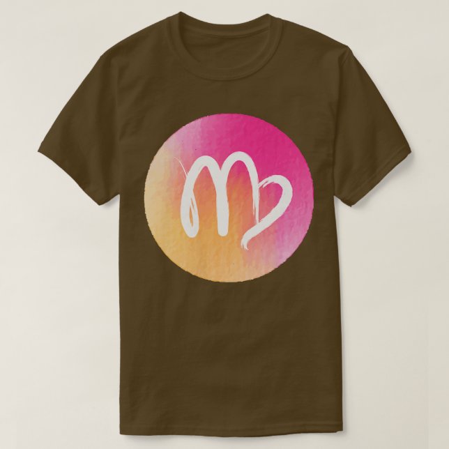 Camiseta Mujeres Virgo Astrología Horóscopo Mujeres Adolesc (Diseño del anverso)