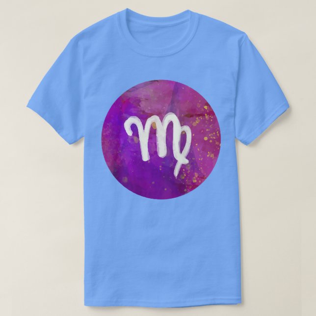 Camiseta Mujeres Virgo Astrología Horóscopo Mujeres Adolesc (Diseño del anverso)