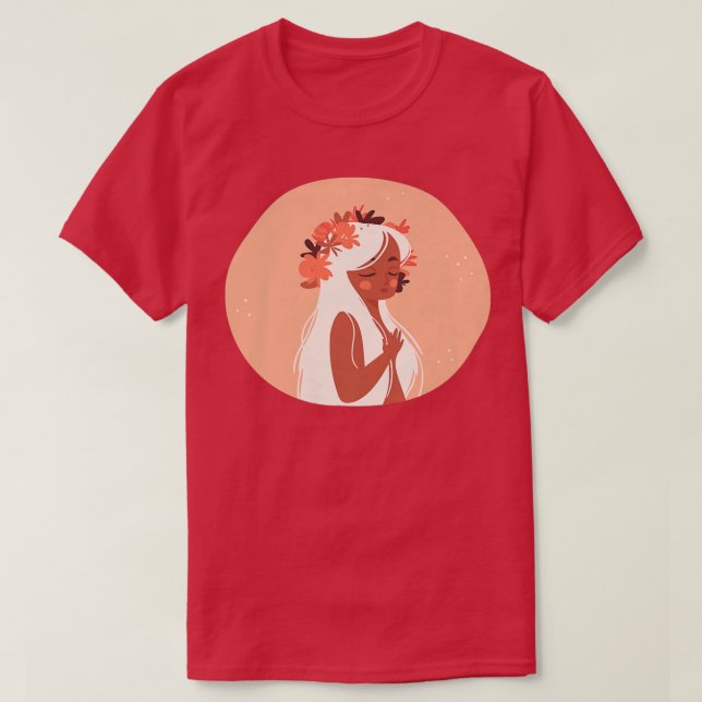 Camiseta Mujeres Virgo Astrología Horóscopo Mujeres Adolesc (Diseño del anverso)