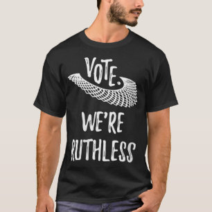 Camiseta Mujeres votan Somos despiadados VNeck1