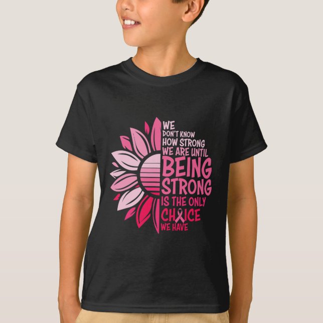 Camiseta Mujeres Warri sobre la conciencia sobre el cáncer  (Anverso)
