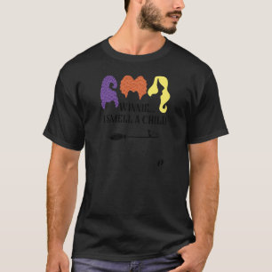 Camiseta Mujeres Winnie Huelo a un Niño Halloween Embarazo
