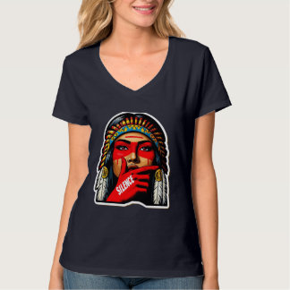 Camiseta Mujeres y Chicas indígenas desaparecidas y asesina