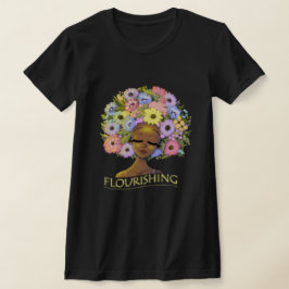 Camiseta Mujeres y flores afroamericanas
