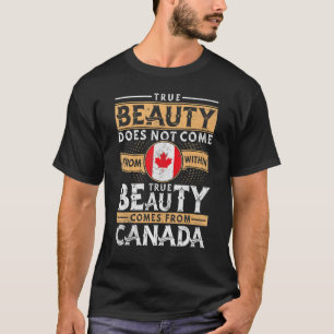 Camiseta Mujeres Y Hombres Canadienses