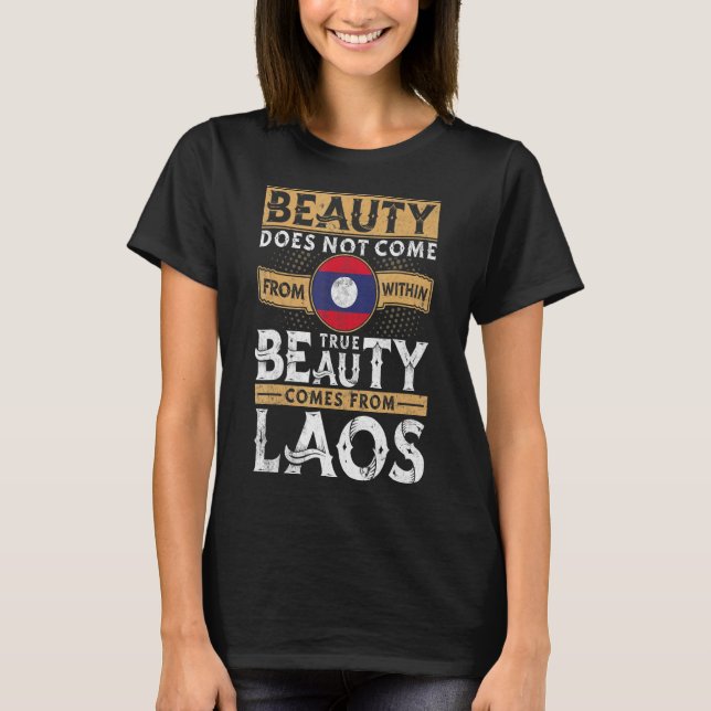 Camiseta Mujeres Y Hombres De Laos (Anverso)