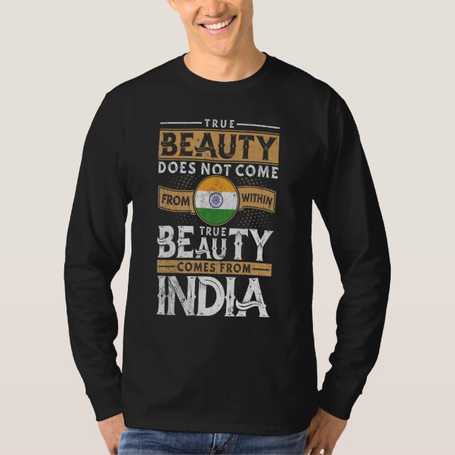 Camiseta Mujeres y hombres indios (Anverso)