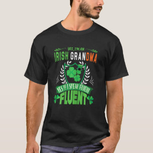 Camiseta Mujeres Yo Soy Una Abuela Irlandesa, Mujeres Del D