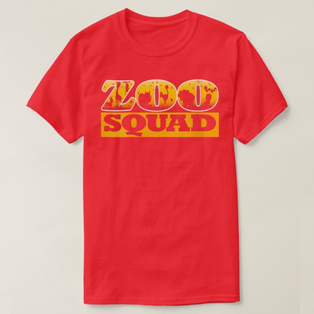 Camiseta Mujeres Zoo Squad Zookeeper Costume Serengeti Safa (Diseño del anverso)