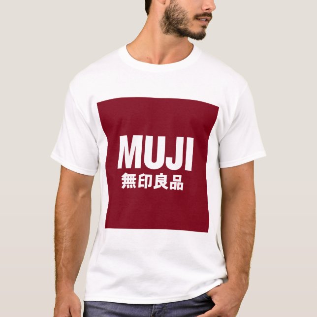 Camiseta Muji - Bienes domésticos Japón (Anverso)