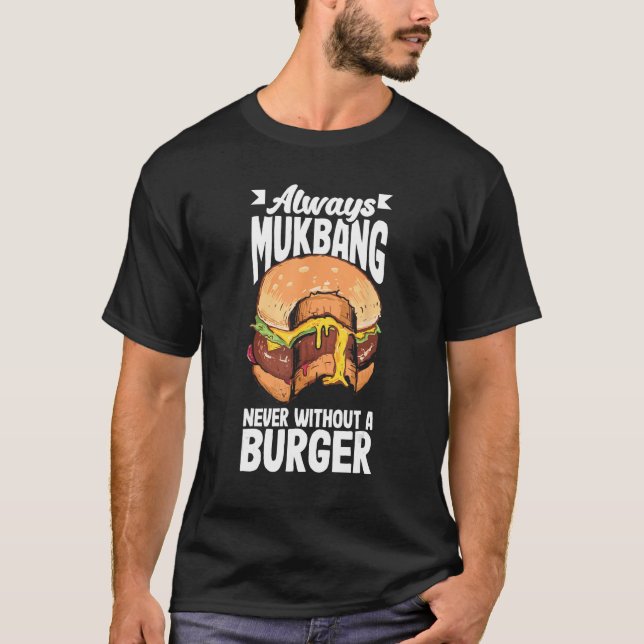 Camiseta Mukbang y Burgers Muckbangers 1 (Anverso)