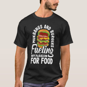 Camiseta Mukbang y hamburguesas Banguesas 2