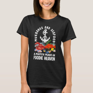 Camiseta Mukbang y mariscos 1