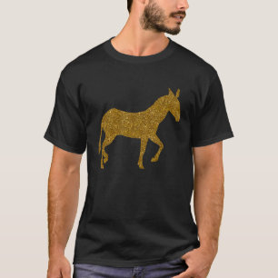 Camiseta Mula para mujer chica burro caballo híbrido