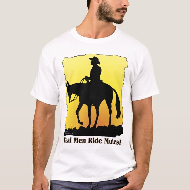 Camiseta Mulas reales del paseo de los hombres (Anverso)