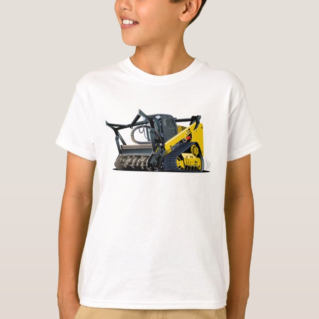 Camiseta Mulcher de limpieza de terrenos para personalizado (Anverso)