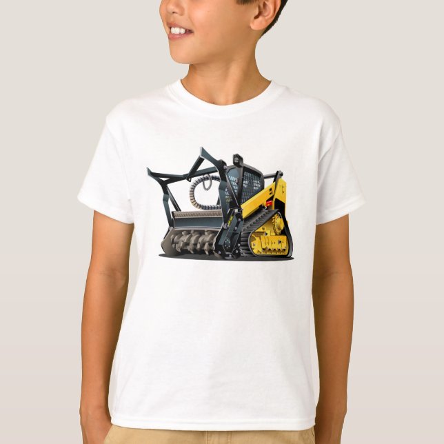 Camiseta Mulcher de limpieza de terrenos para personalizado (Anverso)