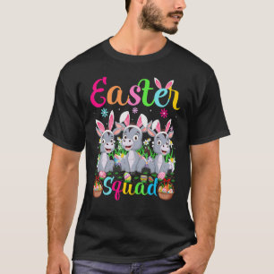 Camiseta Mule Bunny Ear Easter Squad Mule Feliz Pascua
