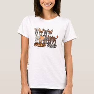 Camiseta Mule Cuke Baby Donkey Squad