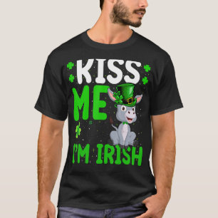 Camiseta Mule Kiss Me llamo "soy la mula irlandesa"