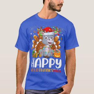 Camiseta Mule Lover Navidades de Halloween Feliz Hallothank