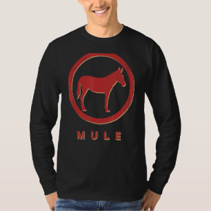 Camiseta Mule Vintage Retro Style Animal