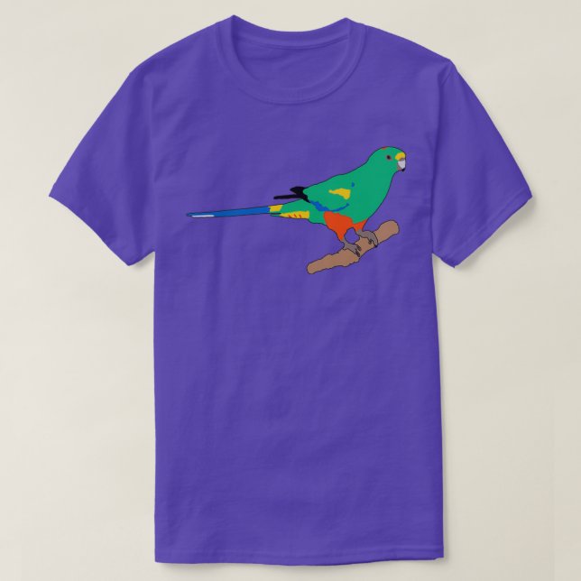 Camiseta Mulga Parrot (Diseño del anverso)