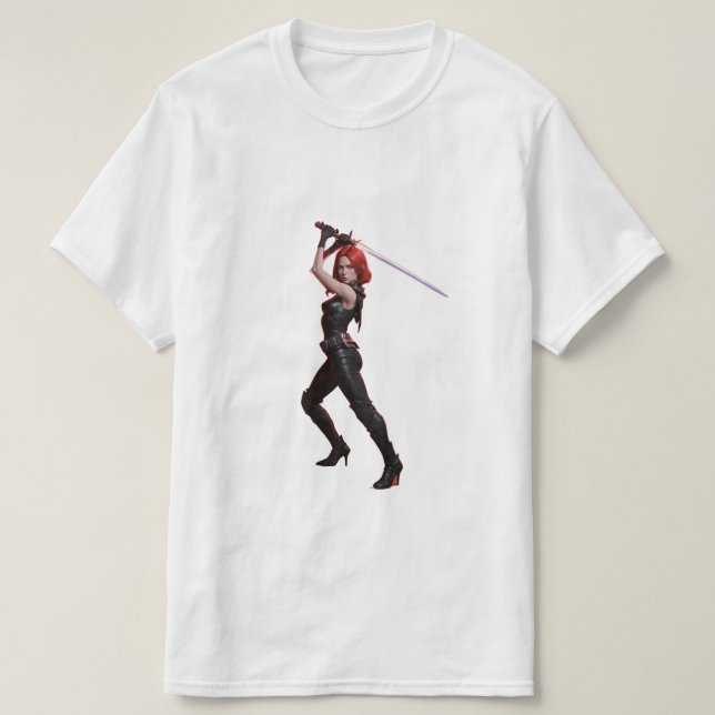 Camiseta mulher da luta (Diseño del anverso)