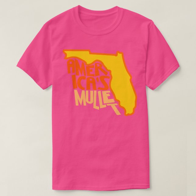 Camiseta Mullet América de Florida (Diseño del anverso)