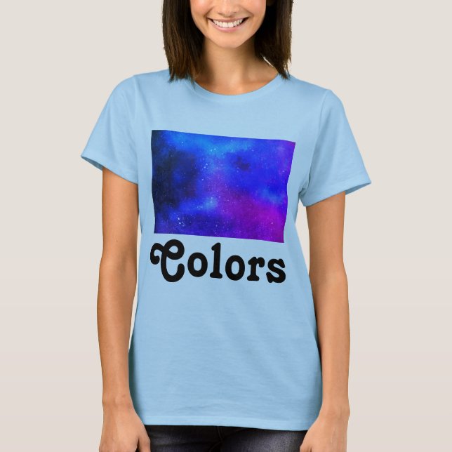 Camiseta multicolor (Anverso)